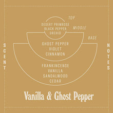 *SALE* Vanilla & Ghost Pepper – 7.2 oz Standard Candle